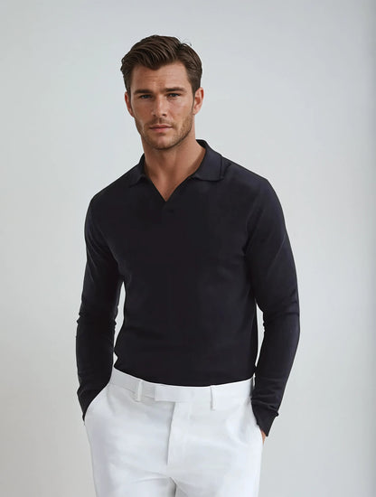 Stylish Long Sleeve Polo for Any Occasion