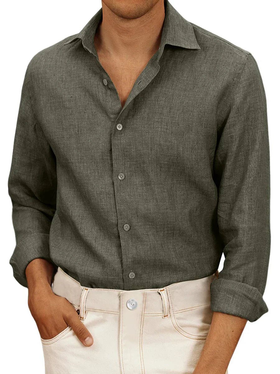 Giuseppe | Linen Shirt for Smart Casual Wear