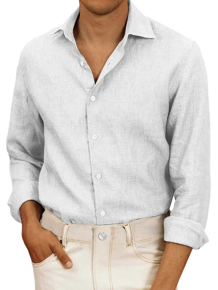Giuseppe | Linen Shirt for Smart Casual Wear