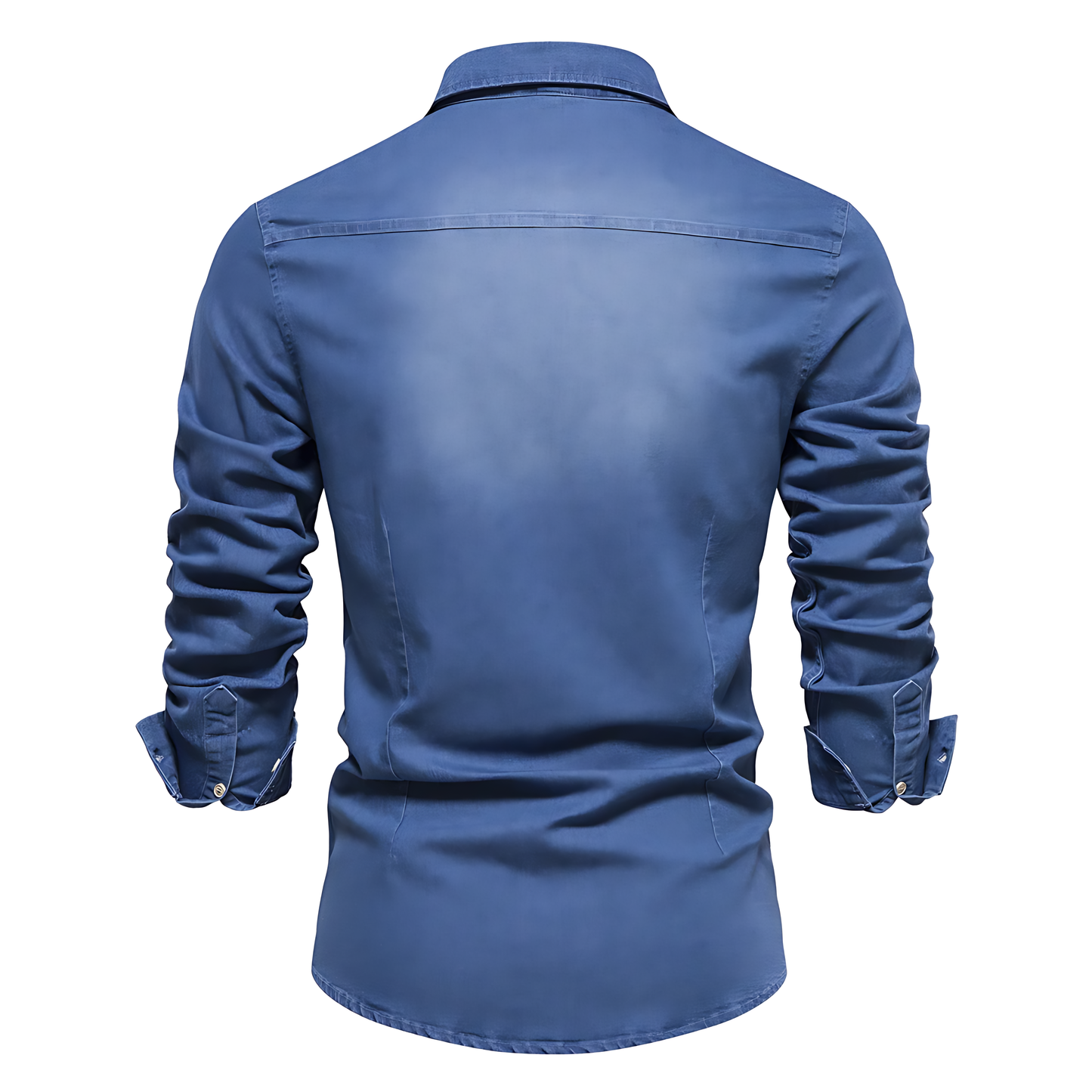 Stylish Men's Denim Shirt for Everyday Wear