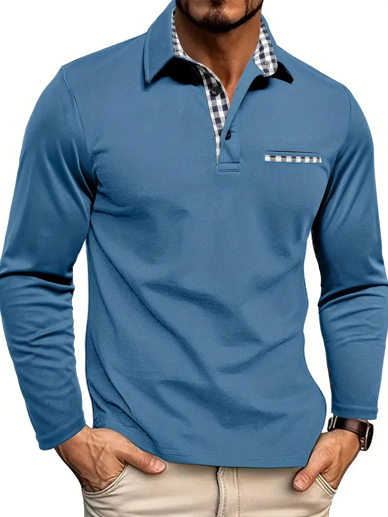 Men's Summer Polo Shirt - Stylish Cotton Blend for Any Occasion