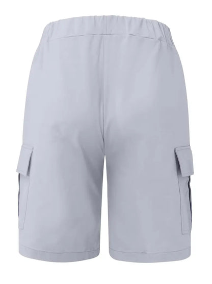 Men's Cargo Shorts with Drawstring and Ample Pockets for Outdoor Adventures