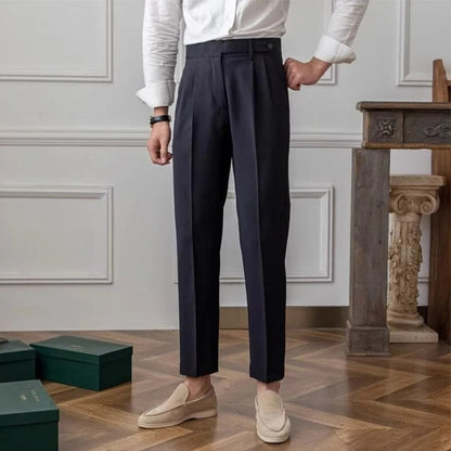 The Savile Pleated Pants for Men