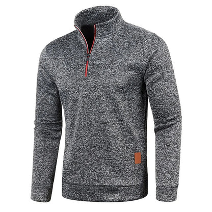 The Highland Half Zip Sweater – Fleece Pullover Sweatshirt for Men