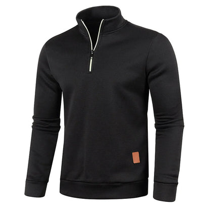 The Highland Half Zip Sweater – Fleece Pullover Sweatshirt for Men