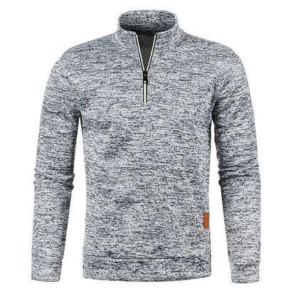 The Highland Half Zip Sweater – Fleece Pullover Sweatshirt for Men