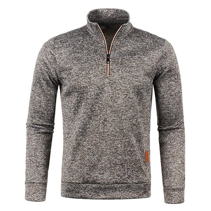 The Highland Half Zip Sweater – Fleece Pullover Sweatshirt for Men