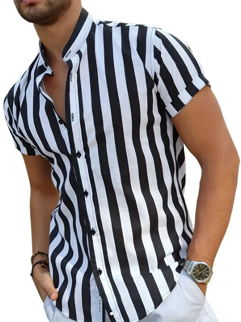 Striped Cotton Shirt for Everyday Wear