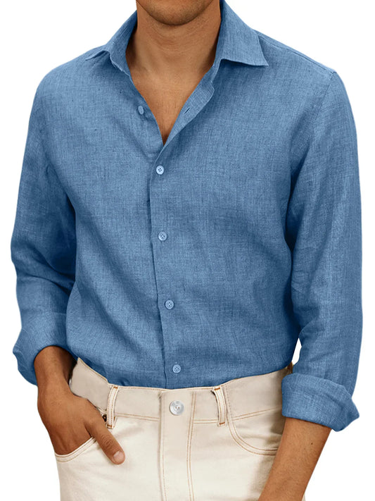 Giuseppe | Linen Shirt for Smart Casual Wear
