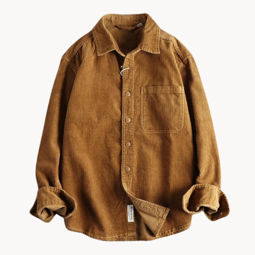 Classic Corduroy Shirt for Work and Play