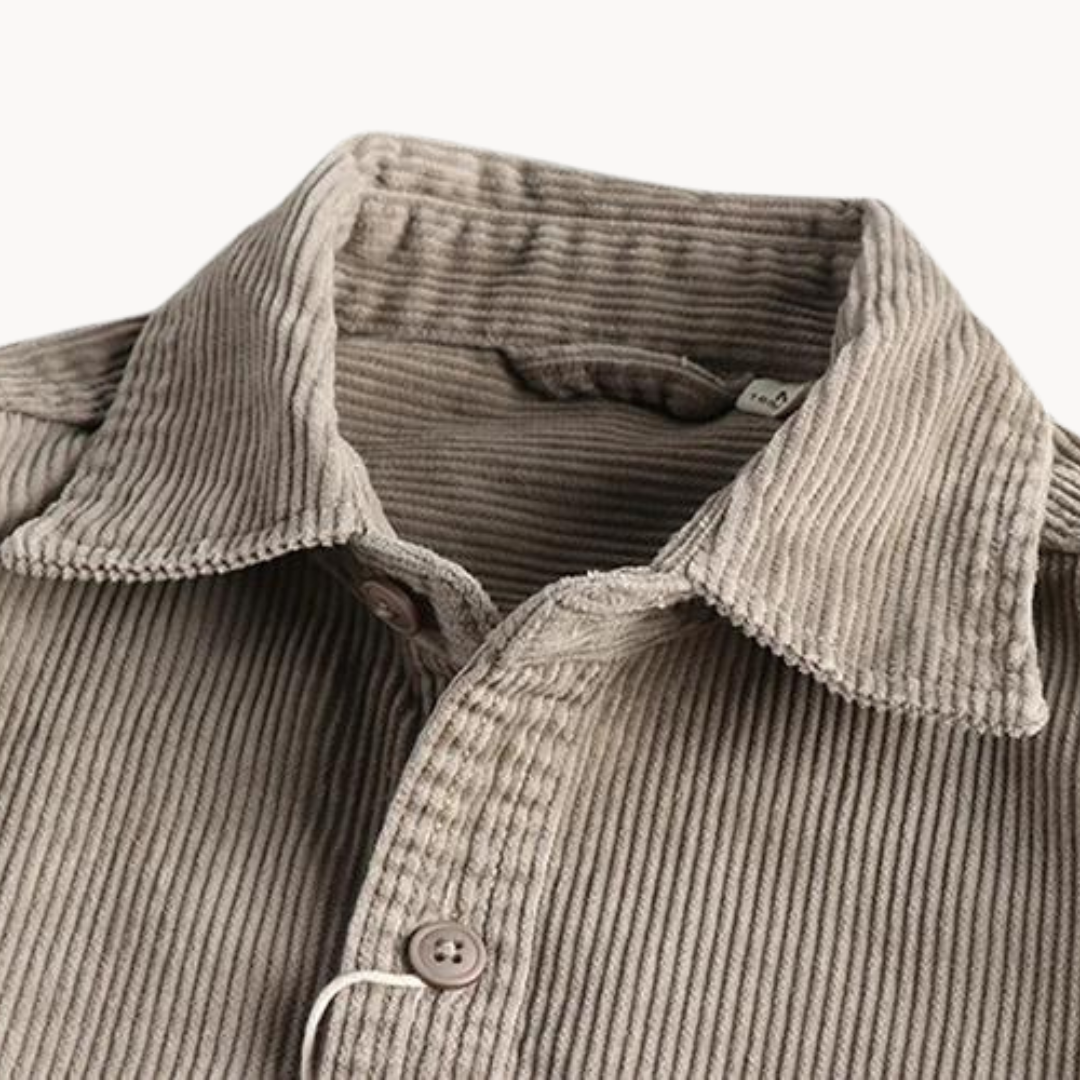 Classic Corduroy Shirt for Work and Play