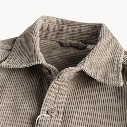 Classic Corduroy Shirt for Work and Play