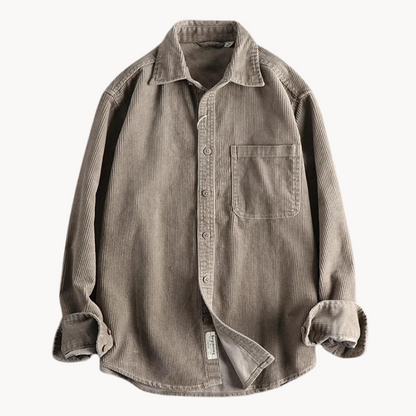 Classic Corduroy Shirt for Work and Play