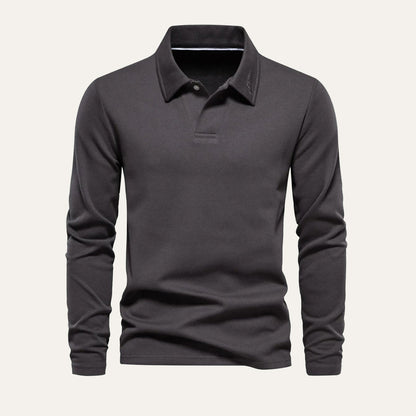 The Porto Long Sleeve Modern Cotton Shirt for Men