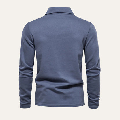 The Porto Long Sleeve Modern Cotton Shirt for Men