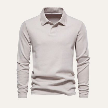 The Porto Long Sleeve Modern Cotton Shirt for Men