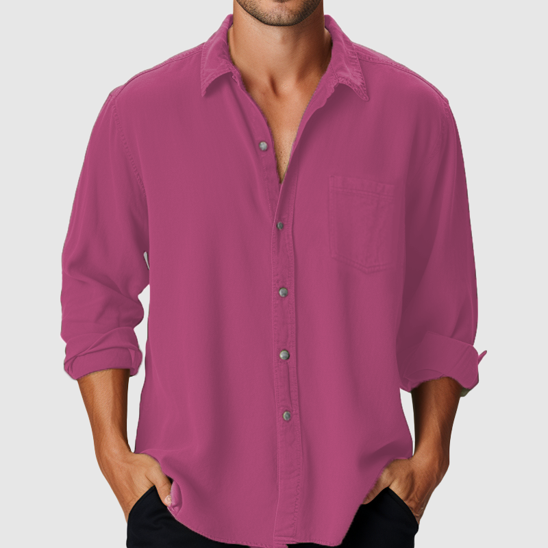 Classic Cotton Long Sleeve Shirt for Every Occasion