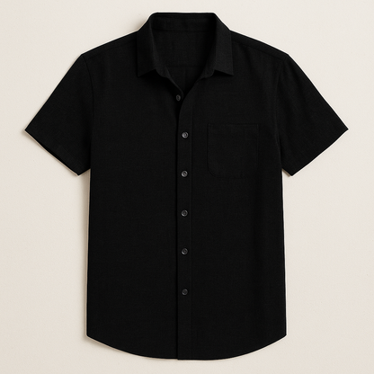 The Westmere Linen Shirt – Short Sleeve Shirt for Men