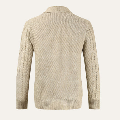 The Lanchester 100% Cashmere Cardigan for Men
