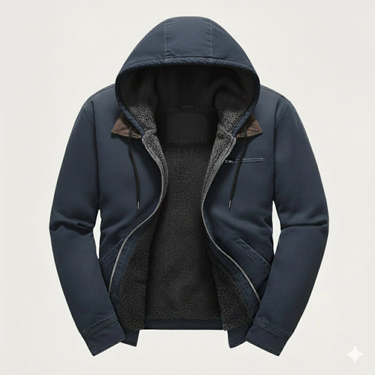 The Eastwood Men’s Winter Warm Fleece Lined Hooded Jacket