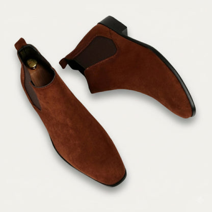 The Aldridge Men’s Retro Leather Ankle Chelsea Boots