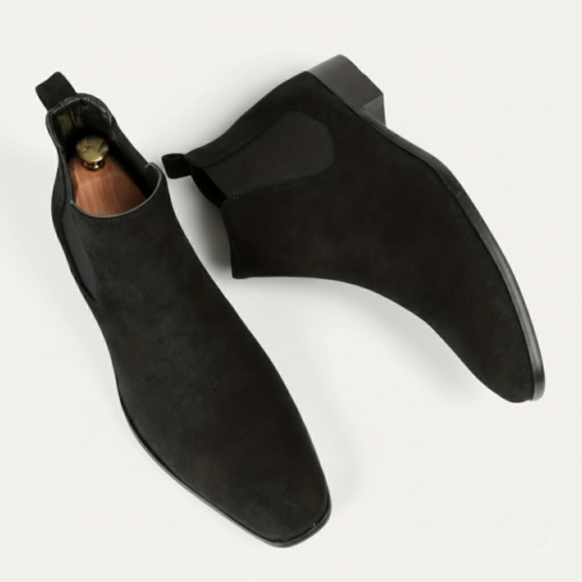 The Aldridge Men’s Retro Leather Ankle Chelsea Boots