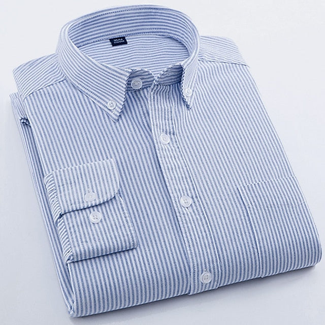 Stefano | Classic Cotton Long Sleeve Shirt for All Occasions
