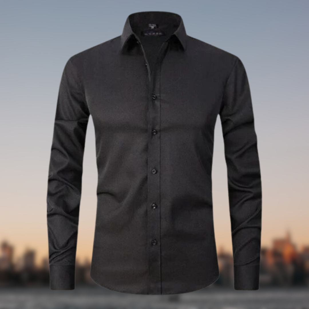 Giovanni Milano - Flexible Cotton Blend Shirt for Casual and Formal Wear