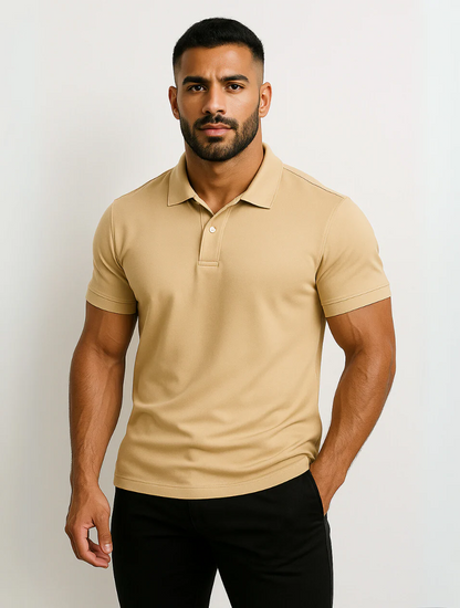 The Corsica White Polo Shirt for Men – Timeless Old Money Style