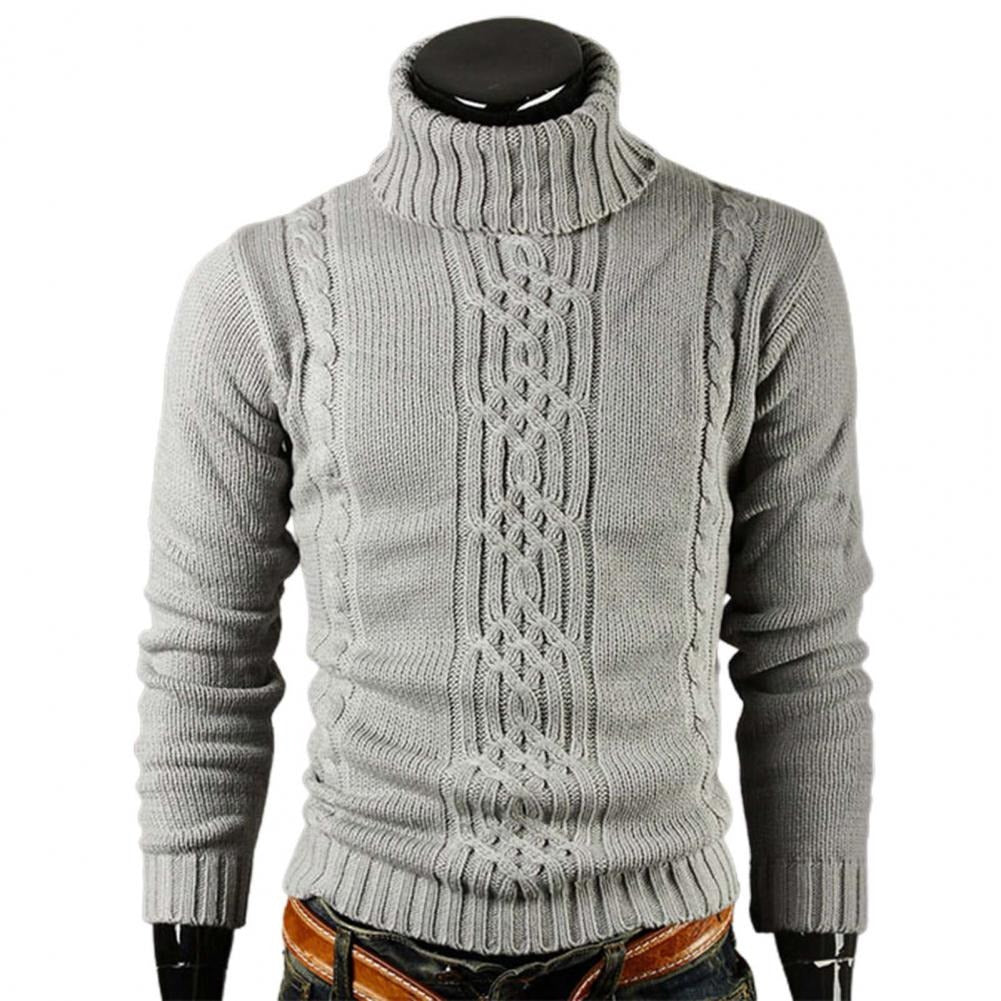 The Courchevel Knitted Turtleneck Sweater for Men - Merino Wool
