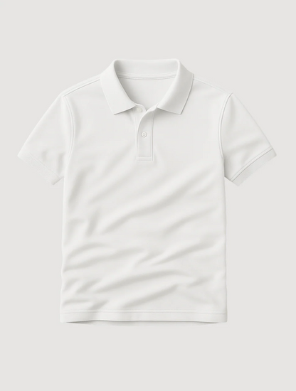 The Corsica White Polo Shirt for Men – Timeless Old Money Style