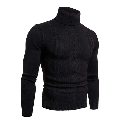 The Courchevel Knitted Turtleneck Sweater for Men - Merino Wool