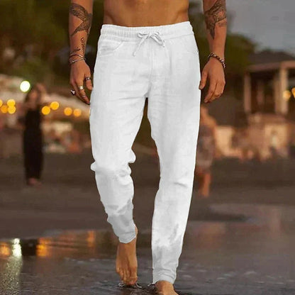 The Palermo Linen Jogger – Lightweight Summer Pants for Men