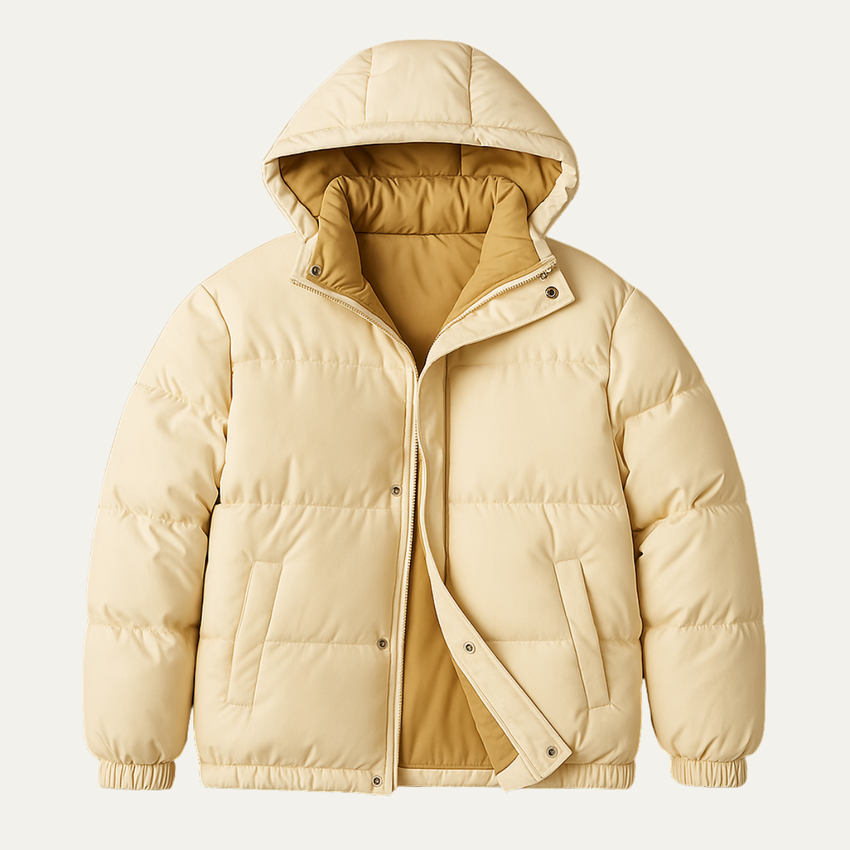 The Kingsbury Men’s Warm Quilted Puffer Hooded Winter Jacket