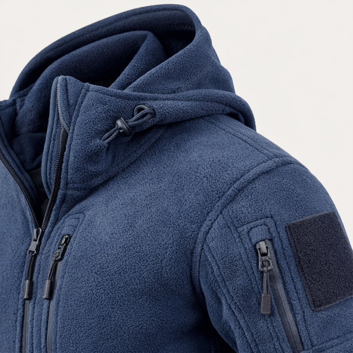 The Moray Men's Winter Fleece Tactical Hooded Jacket