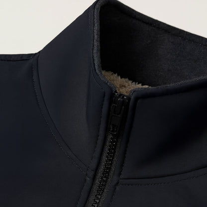 The Aspen Men’s Fleece Lined Windbreaker – Lightweight Multi Pocket Bomber Jacket