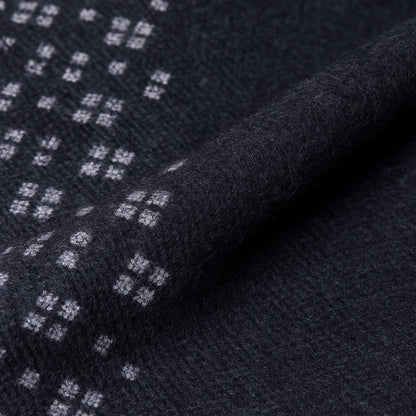 The Champs Élysées Cashmere Merino Scarf for Men - Black