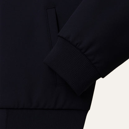 The Aspen Men’s Fleece Lined Windbreaker – Lightweight Multi Pocket Bomber Jacket