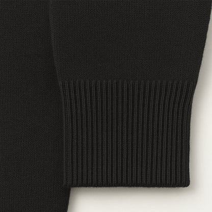 The Taranto Men’s Plain Mock Neck Knit Sweater