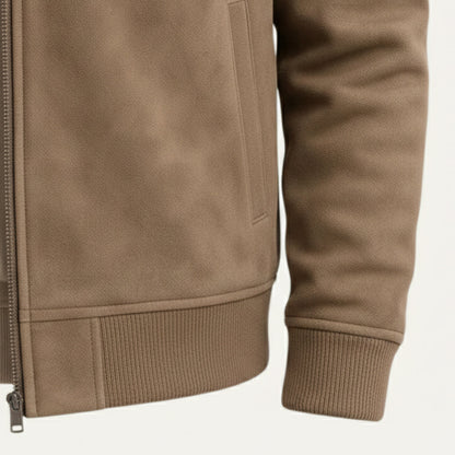 The Verona Elegant Suede Jacket for Men - 2025 Premium Autumn Design