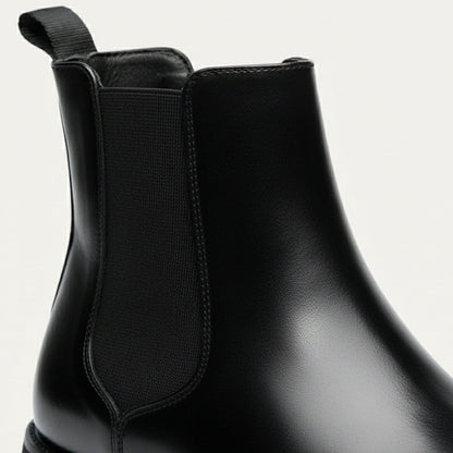 The Cobblestone Men’s Classic Ankle Slip On Leather Boots