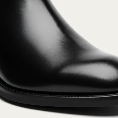 The Cobblestone Men’s Classic Ankle Slip On Leather Boots