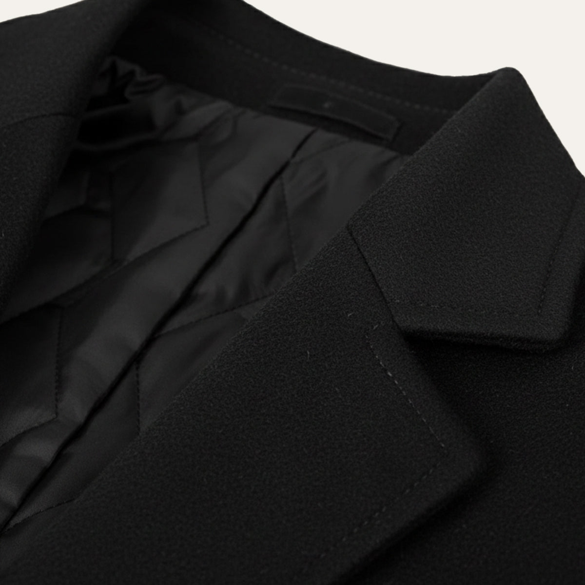 The Canterbury Men's Sophisticated Longline Wool Winter Jacket