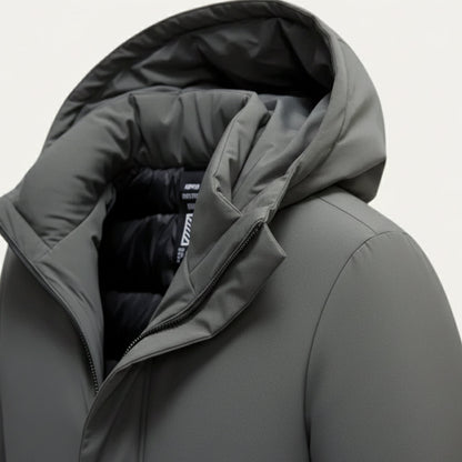 The Maybach Men’s Waterproof Winter Parka Coat Jacket with Hood