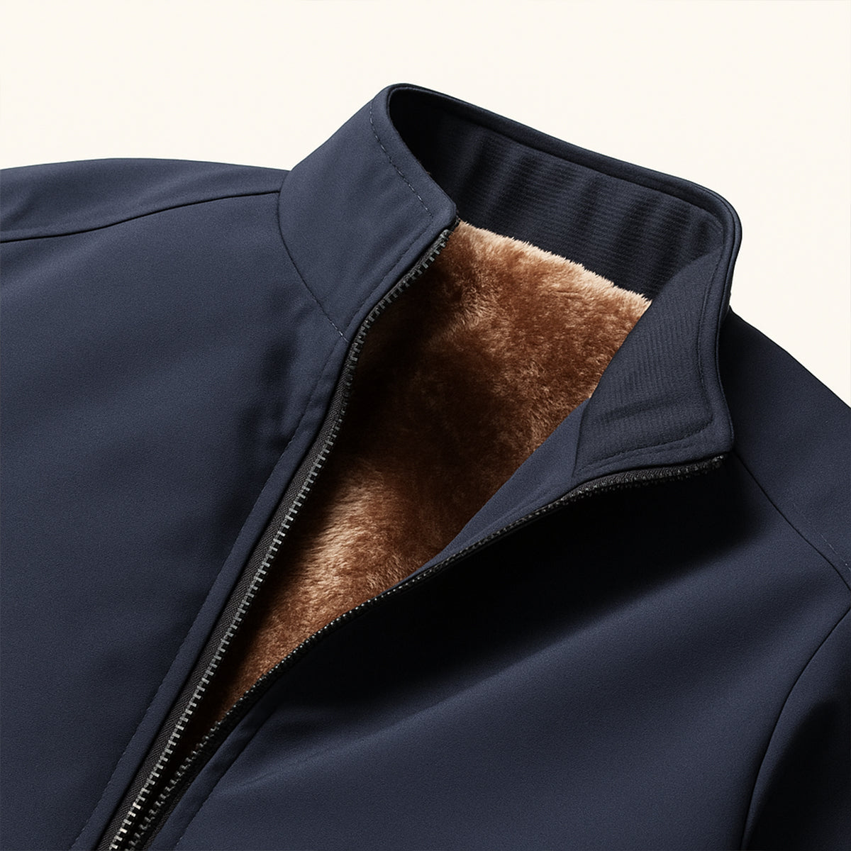 The Sleyever Men’s Elegant Warm Fleece Lining Jacket