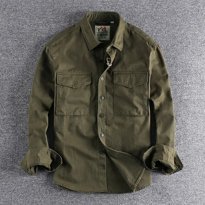 Stylish Utility Shirt for Men - Ideal for Everyday Wear