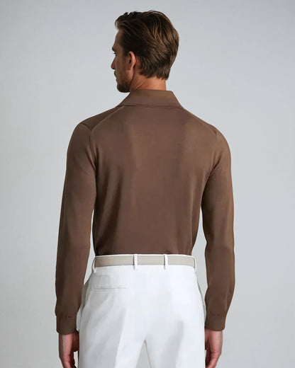 Chic Long Sleeve Polo for Any Occasion