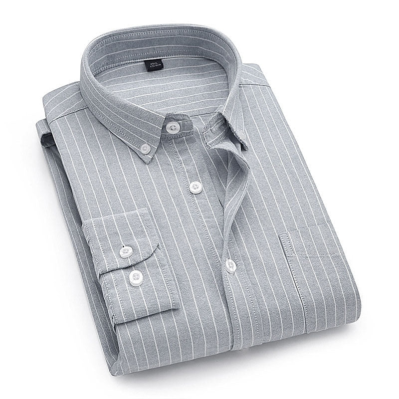 Stefano | Classic Cotton Long Sleeve Shirt for All Occasions