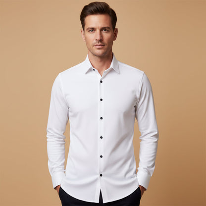 The Fano Men’s Classic Button Up Formal Smart Shirt