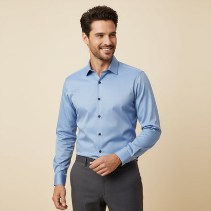 The Fano Men’s Classic Button Up Formal Smart Shirt